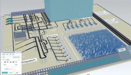 数字化双胞胎技术赋能重庆工厂仓储物流系统优化设计